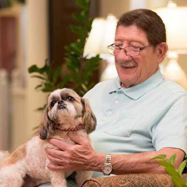 Pet Friendly Assisted Living Community Aravilla Sarasota