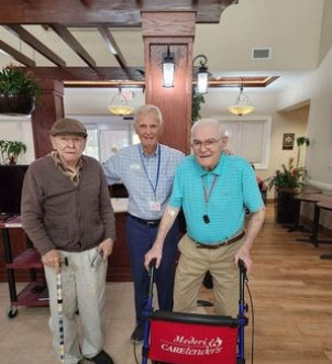 memory care residents thrive with social life