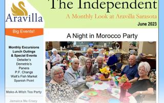 Aravilla Sarasota Assisted Living newsletter image