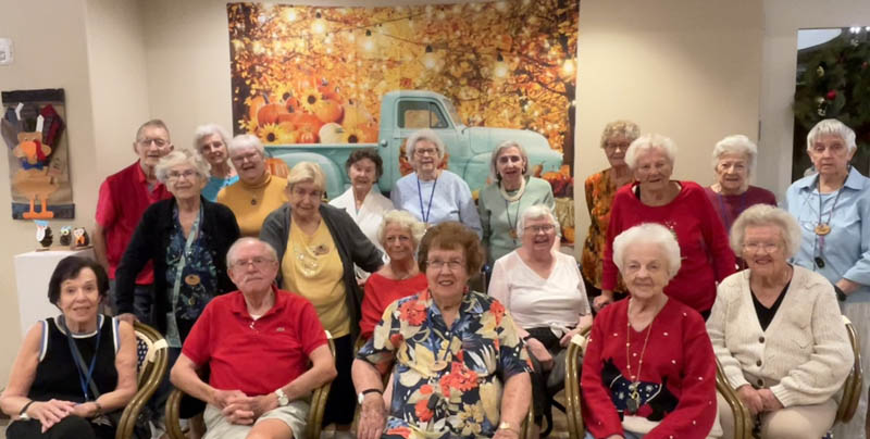 assisted living residents bingo club