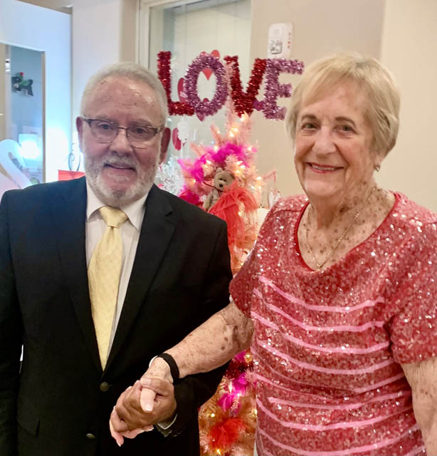 celebrating love at Assisted Living Aravilla Sarasota