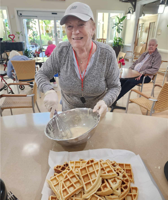 memory care Sarasota cooking sessions