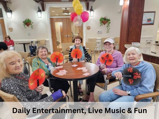 Entertainment, Music and Fun at Aravilla Sarasota Memory Care