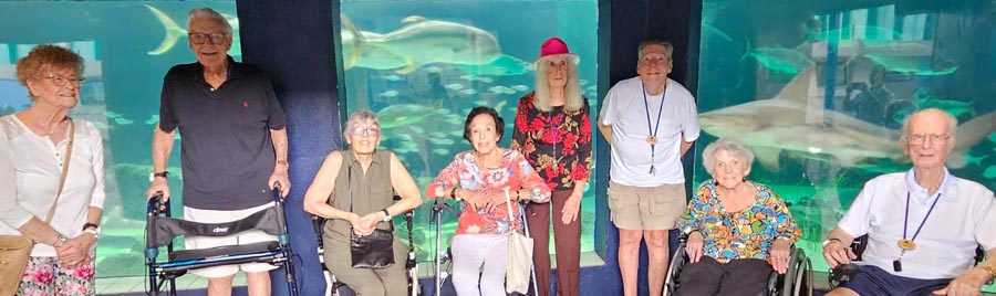 Mote Marine outing - Assisted Living Aravilla Sarasota