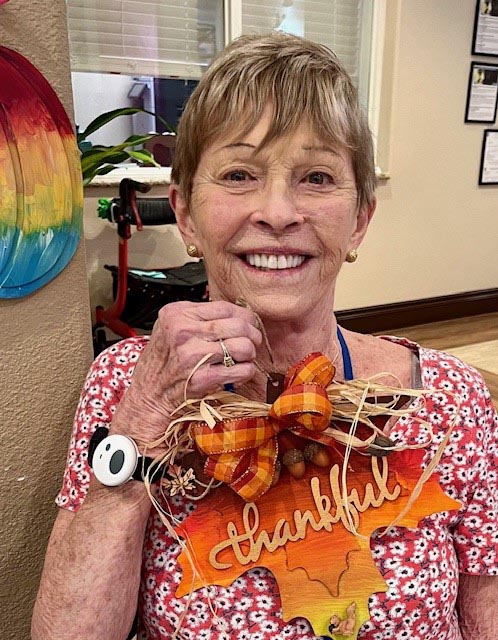 fall crafts assisted living Aravilla Sarasota