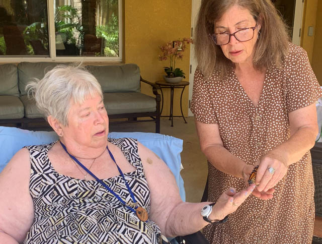 butterfly experience at Aravilla Sarasota Assisted Living