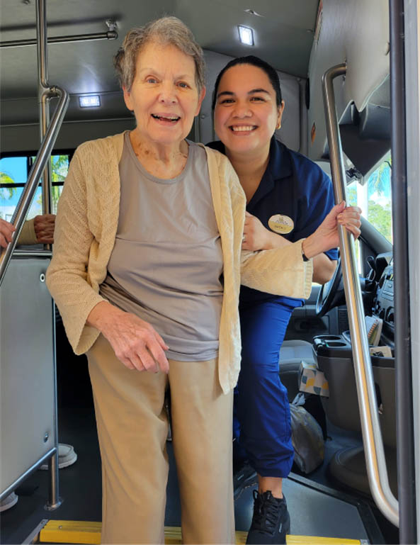 excursions at Aravilla Sarasota memory care