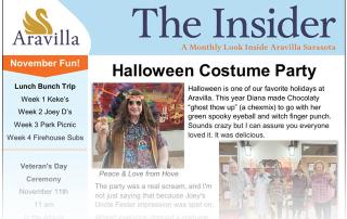 memory care newsletter image Aravilla Sarasota
