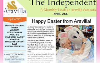 assisted living newsletter image april 2025