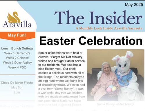 Memory Care Newsletter May 2025