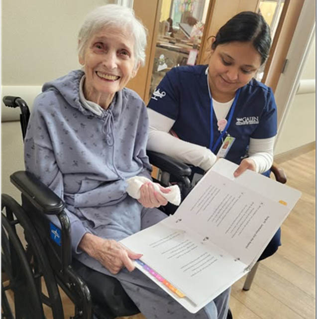 supporting health and wellness of memory care residents