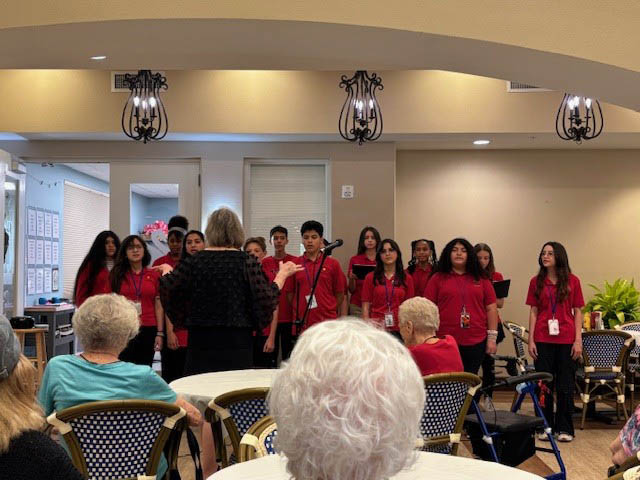 imagine school choir at Aravilla Sarasota imagine school choir at Aravilla Sarasota