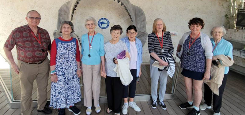 Aravilla Sarasota memory care outing to Mote Marine