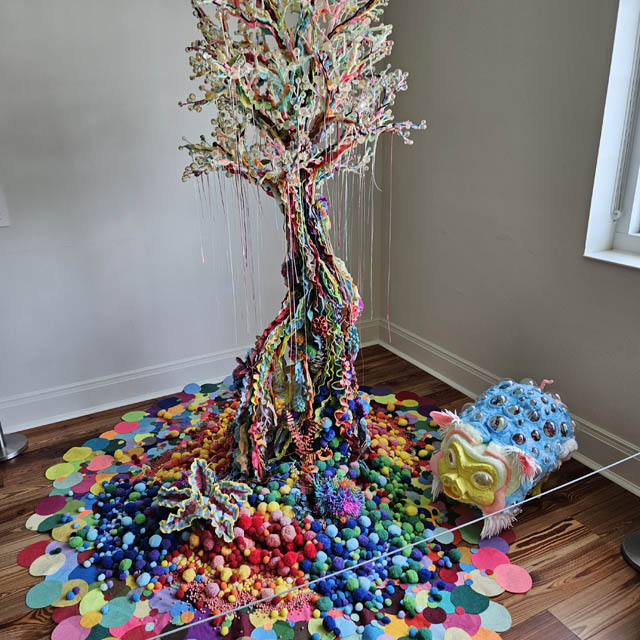 art exhibition at the Sarasota art museum