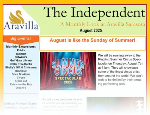 Assisted Living Newsletter August 2025