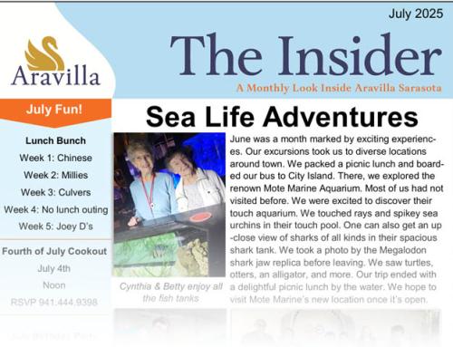 Memory Care Newsletter July 2025