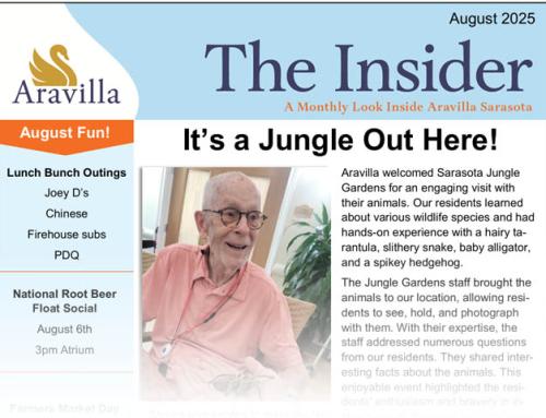 Memory Care Newsletter August 2025