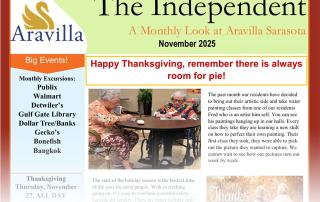 assisted living newsletter NOV 2025 image