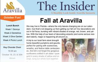 memory care newsletter image October 2025