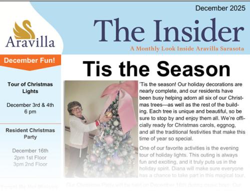 Memory Care Newsletter December