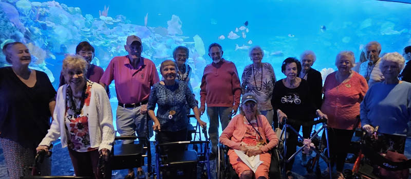 Aravilla Sarasota Mote Marine visit Aravilla Sarasota residents visiting Mote Marine