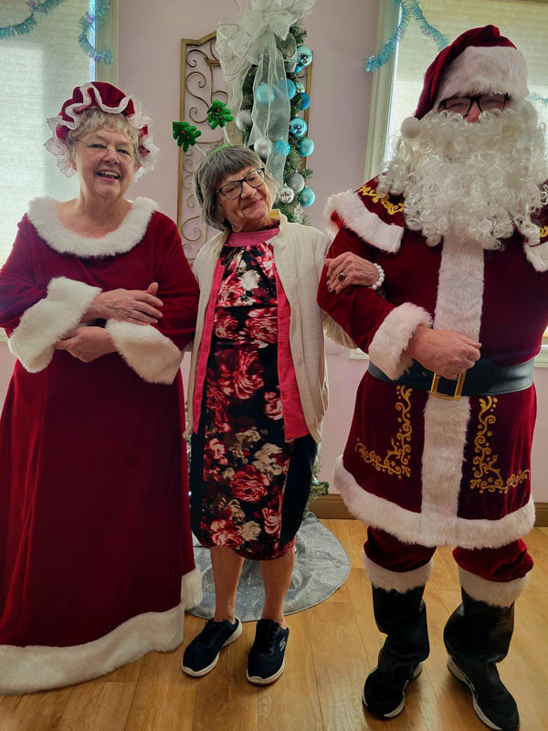 Santa visit at Aravilla Sarasota