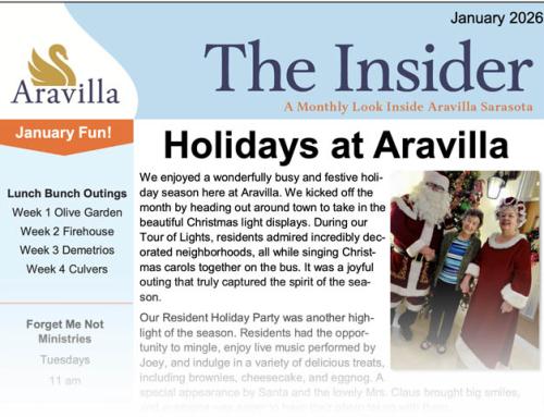 Memory Care Newsletter January 2026