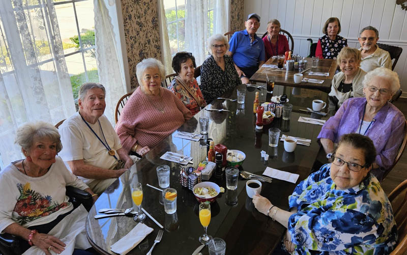 Millies Lunch Outing fun gathering Aravilla residents