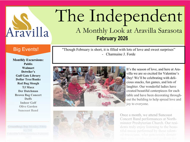 assisted living newsletter image FEB 2026