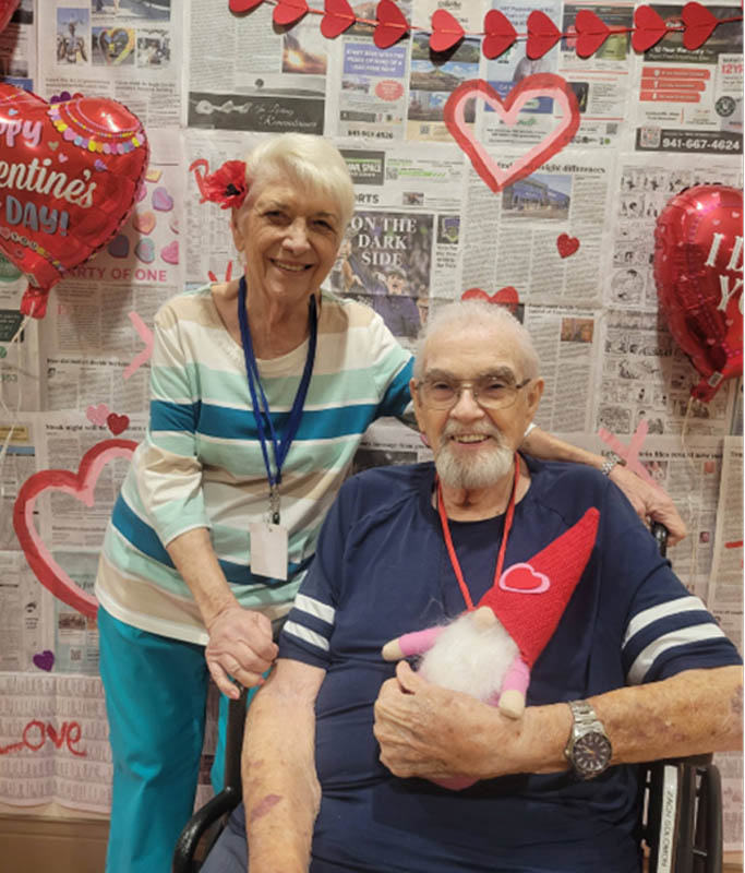 happy seniors at Aravilla