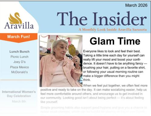 Memory Care Newsletter March 2026