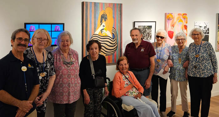 Aravilla Sarasota assisted living residents art outing