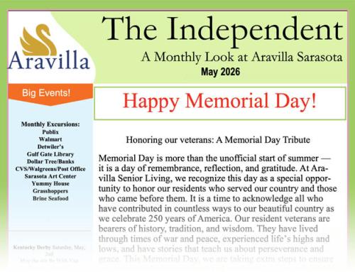 Assisted Living Newsletter May 2026