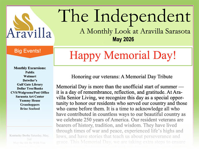 assisted living newsletter image May 2026