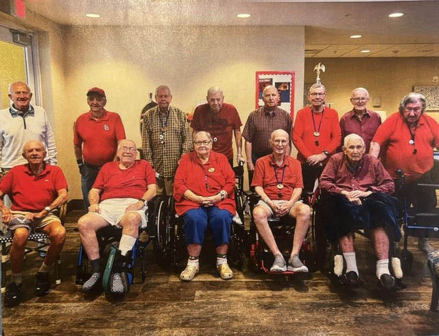 celebrating veterans at Aravilla Sarasota