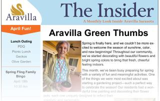 memory care newsletter image April 2026