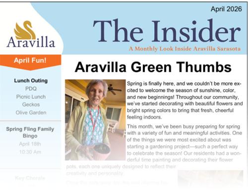 Memory Care Newsletter April 2026