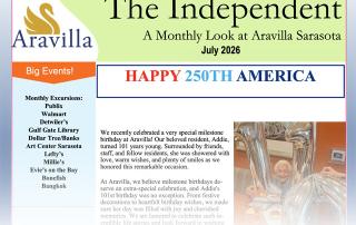 assisted living newsletter image July 2026
