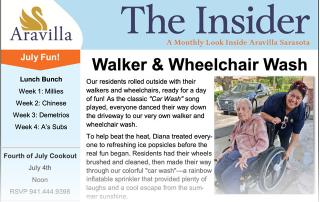 memory care newsletter image July 2026
