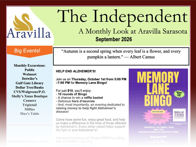 assisted living newsletter image SEP 2026