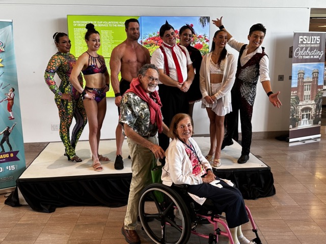 jjudith circus visit for senior residents Medium circus visit for senior residents