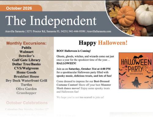 Assisted Living Newsletter October 2026