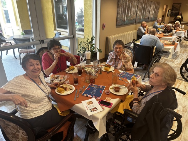 senior residents lunch outing senior residents lunch outing